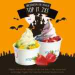Promoción de Halloween en Yogen Fruz: 2x1 este fin de semana en tiendas de Liverpool