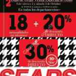 Venta Especial de Otoño Sears 2 y 3 de octubre: hasta 30% de descuento en todos los departamentos