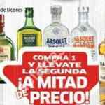 En Soriana 2x1½ en vinos y licores seleccionados (Bacardi, Absolut, Buchanans, etc.)