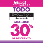 Festival de las marcas Suburbia: TODA la línea Evolution de Pierre Cardin con 30% de descuento