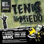 USB edición especial gratis si compras productos Vans en Dpstreet