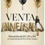 Venta de Aniversario Vanity: Descuentos del 20% al 50% en toda la tienda del 14 al 20 de octubre