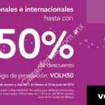 Hasta 50% de descuento en vuelos nacionales e internacionales en Volaris sólo hoy 28 de octubre