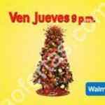 En Walmart pastel gratis por el encendido del árbol de navidad este jueves 12 a las 9:00 PM (no cerrarán para las compras del Buen Fin)