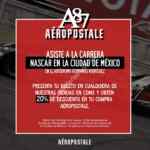 Promoción Aeropostale Nascar: 20% de descuento en Aeropostale si presentas tu boleto para la carrera