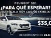Ofertas Peugeot El Buen Fin 2015: Bono de hasta $35,000 en Peugeot 301 y más