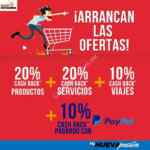 Promoción Clickonero Buen Fin 2015: 20% de bonificación + 10% extra pagando con Paypal