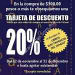 20% de descuento en libros electrónicos del FCE si compras $300
