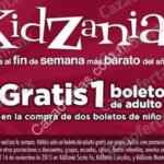 Promoción Kidzania El Buen Fin 2015: gratis boleto de adulto al comprar 2 de niño