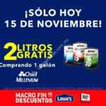 Promoción Lowe's El Buen Fin 2015: 2 litros de pintura GRATIS en la compra de un galón