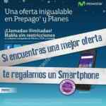 Promoción Movistar: smartphone GRATIS si encuentras mejor oferta de otra compañía