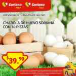 Oferta del día Soriana: 30 piezas de huevo a $39.90 hoy 10 de noviembre