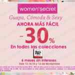 Ofertas Women's Secret El Buen Fin 2015: 30% de descuento en todas las colecciones y 6 meses sin intereses