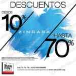 Ofertas Zingara El Buen Fin 2015: Descuentos del 10% al 70% en mercancía marcada