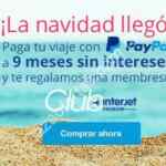 Promoción Interjet Paypal: membresía Club Interjet Premium Gratis al pagar con Paypal