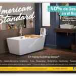 Ofertas American Standard El Buen Fin 2015: 40% de descuento en todas las líneas todo noviembre