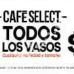 Promoción 7 Eleven: Café Select a $11 pesos TODOS los tamaños y variedades