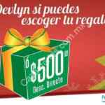 Promoción de navidad Devlyn: 50% de descuento en segunda compra o $500 de descuento