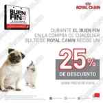 Ofertas Royal Canin el Buen Fin 2015: 25% de descuento en la compra de cualquier bulto