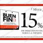 Ofertas Sfera El Buen Fin 2015: 15% de descuento en toda la tienda