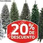 En Soriana 20% de descuento en árboles de Navidad artificiales
