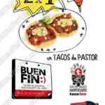 Promoción Taco Inn El Buen Fin 2015: 2x1 en tacos al pastor