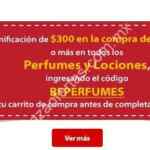 Promoción Walmart.com.mx Buen Fin 2015: $300 de bonificación en la compra de perfumes