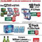 En 7-Eleven 12 pack de Bud Light a $99 y segunda botella William Lawsons a $30
