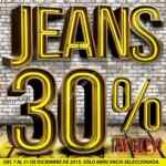 En Ay Güey jeans con 30% de descuento hasta el 31 de diciembre