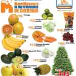 Ofertas Chedraui en frutas y verduras 1 y 2 de diciembre: plátano, toronja, papaya, limón, manzana y más en descuento