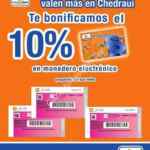 En Chedraui 10% de bonificación al pagar con vales del GDF