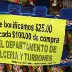En Comercial Mexicana $25 por cada $100 de compra en dulces y turrones