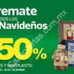 En Comercial Mexicana 50% + 50% de descuento todos los adornos navideños