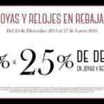 Joyas y relojes con hasta 25% de descuento en Cristal Joyas