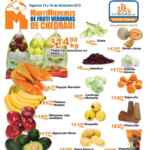 Folleto Chedraui de frutas y verduras 15 y 16 de diciembre: papaya, platano y manzana en descuento