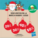 20%, 30%, 40% y hasta el 50% de descuento en productos Hasbro en Juguetron