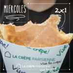Promoción Le Crepe Parisienne: 2x1 en crepas todos los miércoles