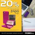 20% de descuento en TODA la línea Zagg & ifrogz en Mobo
