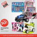 En City Club juguetes con hasta 50% de descuento hoy 31 de diciembre