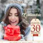Promoción de Navidad Derma: Hasta 30% de descuento en marcas participantes para el cuidado de la piel