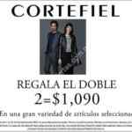 En Cortefiel 2 prendas a elegir por $1090