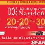 Sears Venta Navideña 4 y 5 de diciembre: hasta 30% de descuento directo en toda la tienda