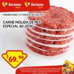Soriana oferta del día 9 de diciembre: carne molida a $69.90 kg