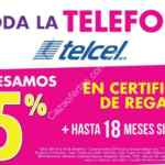En Suburbia 15% en certificado de regalo + meses sin intereses en celulares Telcel este fin de semana