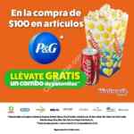 Combo de palomitas gratis si compras $100 en productos P&G en Woolworth y Del Sol