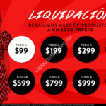 Liquidación Dafiti: todos los productos a un solo precio de $99 a $1,299