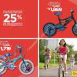En Elektra 25% de descuento en bicicletas, triciclos y montables