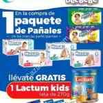 En Farmapronto GRATIS fórmula láctea Lactum en la compra de unos pañales