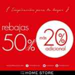 Promoción The Home Store: Hasta 50% más 20% de descuento