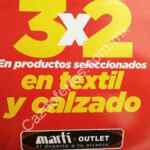 En Martí Outlet 3x2 en calzado y textil seleccionado